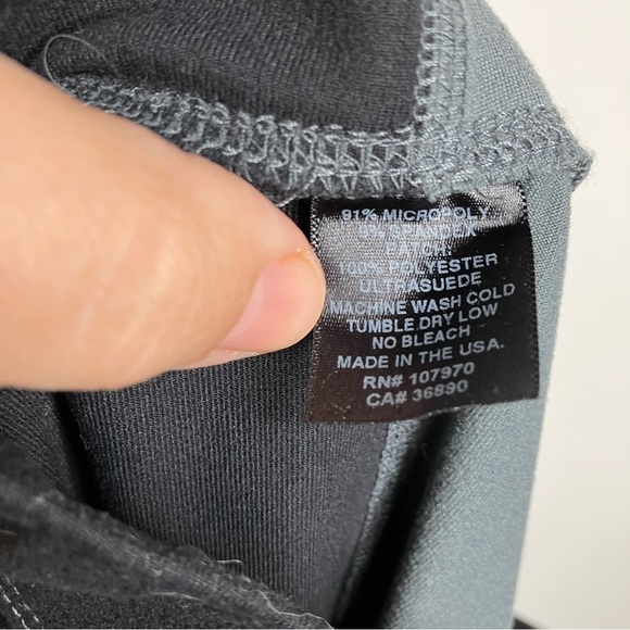 Kerrits riding leggings gray black size large - Picture 6 of 6